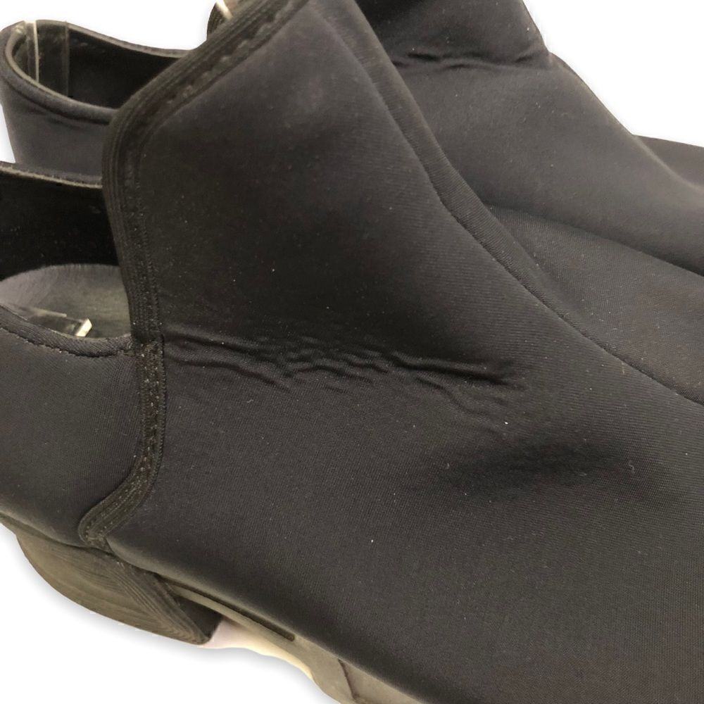 iRi NYC Neoprene Low Top Slip On Black Sneakers WES - Picture 11 of 13